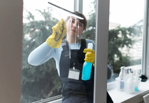 Nettoyage de vitres intérieures et extérieures à Denazé